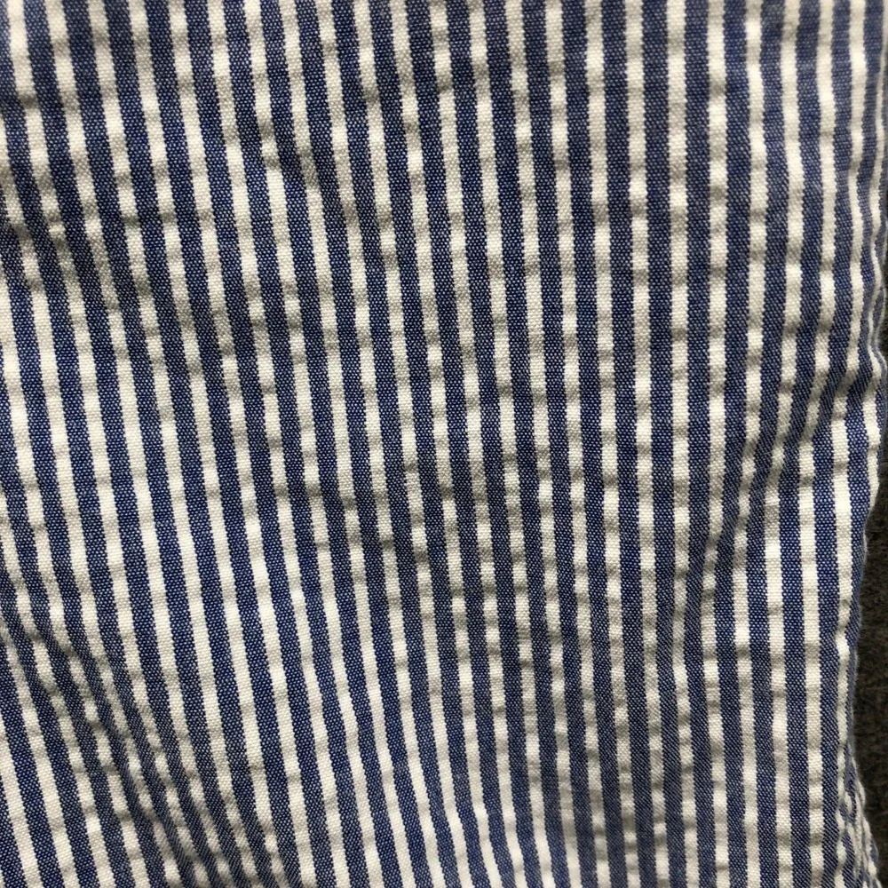Ralph Lauren Baby Boys 18M Seersucker Dress Pants Blue White Striped Trouser